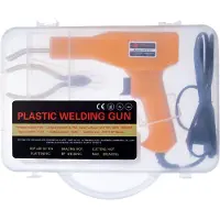 Rosfix Agrafeuse en Plastique dans Son Étui + 200 Agrafes + Agrafes en Plastique, 8 Types, 800 Pièces.