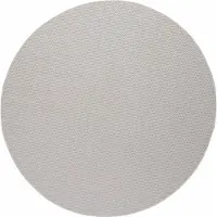 vidaXL Tapis de sol LUGO, couleur crème, diamètre 160 cm, en polyester