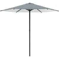 vidaXL Parasol de jardin 230 x 230 cm en polyester, à angle droit