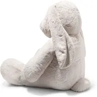 Steiff Peluche Hoppie lapin gris clair - 80 cm extra grand