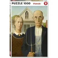 Piatnik Pz Wood - American Gothic 1000 pièces