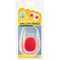 Wellhealth - Coussinets d'épine calcanéenne confortables pour un soutien supplémentaire - Femmes - 2 paires