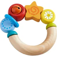 Haba hochet étoile junior 9,5 x 9 cm bois