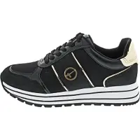 Tamaris Baskets basses or / anthracite / noir