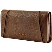 PICARD porte-monnaie Chic Way 1 Flap Wallet Cognac brun
