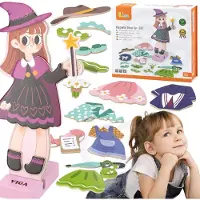 Vigatoys Viga Puzzle éducatif magnétique en bois