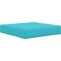 vidaXL Coussin de canapé d'extérieur 3 pcs Turquoise Polyester