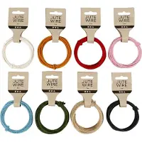 Creativ Company Kit de bricolage en corde de jute Multi 2-4 mm 8x3 m Décoration