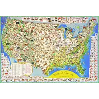 New York Puzzle Company - Puzzle « Faune sauvage » - 2000 pièces, carton