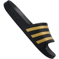 Adidas Mule 'Adilette Aqua' citron vert / noir