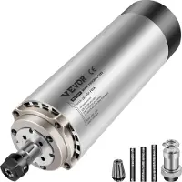 Vevor Moteur de broche haute vitesse refroidi par air de 0,8 kW pour la gravure, le fraisage et le meulage