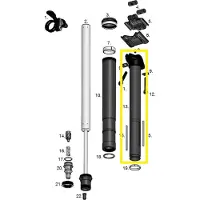 Crankbrothers Pièces De Rechange Higline V2/7 125 Mm