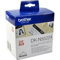 Brother DK-N55224 - (54 mm) - Noir sur blanc - Étiquette