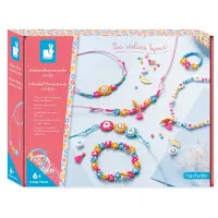 Janod Création perle et bijou 6 Bijoux Fleurs en Perles à Créer