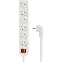 Nedis Multiprise Prise terre / Type F (CEE 7/7) 6 voies 3,00 m -