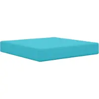 vidaXL Coussin de canapé d'extérieur 3 pcs Turquoise Polyester