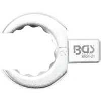 Bgs Clé polygonale à douille ouverte 21 mm Logement 9 x 12 mm - 6904-21