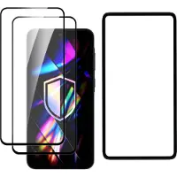 3MK Hardy Hardura 9H - Samsung Galaxy A35/A55 5G (5903108677714) (2 pcs, Samsung Galaxy A35, Samsung Galaxy A55), Téléphone portable : film de protection, Noir, Transparent