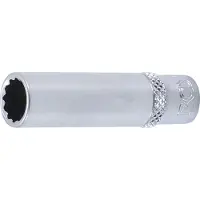 Bgs Douille douze pans profonde entraînement carré intérieur 6,3 mm (1/4") SW 9 mm - 10709