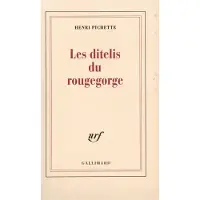 Gallimard Les ditelis du rougegorge