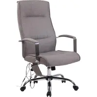 CLP Chaise de bureau Portland tissu avec fonction massage