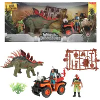 Toi-Toys World of Dinosaur's Play Set Quad avec Dino