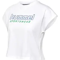Hummel T-shirt 'June' bleu / vert / blanc
