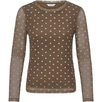 B.young T-shirt 'BYRunanna' marron / blanc