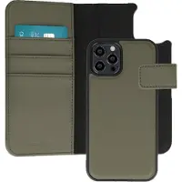 IMoshion Étui portefeuille luxe 2-en-1 amovible Apple iPhone 12 (Pro) - Vert