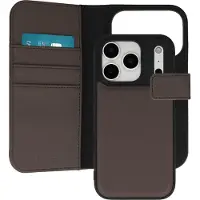 IMoshion Étui portefeuille luxe 2-en-1 amovible Apple iPhone 17 Pro - Marron