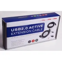 PremiumCord Câble répéteur et d'extension USB 2.0 A/M-A/F 15m
