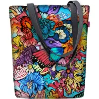 Bertoni Sac en toile imprimé SUNNY 36x40 cm Sac à bandoulière - Hippi