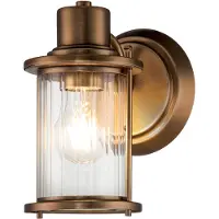 QUOIZEL Riggs Applique murale Laiton vieilli QZ-RIGGS1-BATH-WS