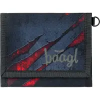 Baagl Porte-monnaie Garçons Filles Porte-monnaie Enfants Petit porte-monnaie Adolescents Porte-monnaie Enfants (Volcano)