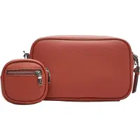 s.Oliver sac à épaule bandoulière Crossbody Bag Orange terracotta