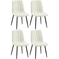 CLP lot de 4 chaises Dijon