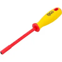 Bgs 71083 | Tournevis VDE à douille | Hexagonal | SW 4 mm | Longueur de la lame 125 mm