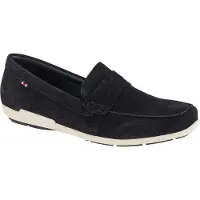 Rieker Chaussure basse 'Moccasins 09050' bleu foncé