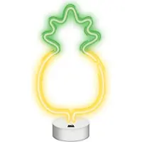 Forever Light Néon à base de LED ANANAS jaune vert NNE05