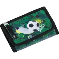 Baagl Portefeuille pour enfants - Porte-monnaie pour garçons - Porte-monnaie, mini-monnaie, porte-monnaie à pièces (football)