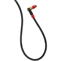 Lezyne Abs-1 Pro Braided High Pressure Hose Noir