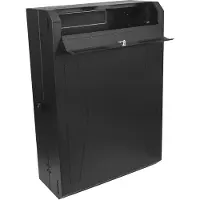 StarTech.com Rack serveur vertical 6U - Baie de brassage à montage mural - Armoire informatique - Coffret réseau - Profondeur de 762 cm - Armoire de rack - montable sur mur - noir - 6U