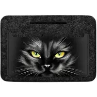 Bertoni Organisateur écologique de sacs à main en feutre - Accessoire élégant, durable et pratique pour l'ordre 26x18x8 cm antracyt Nero