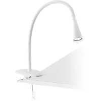 Faro Lampe LED à pince LENA 5W 4000K blanc