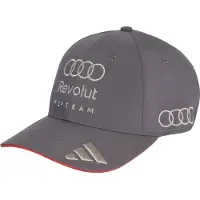 Adidas Casquette de sport 'Audi Revolut F1 Team' taupe / pierre / rouge vif