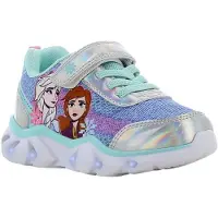 FLA Europe Chaussures à scratch Leomil fille, bleu, taille 32