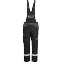 Portwest FR405 WX3 FR-Latzhose Noir Gr. M