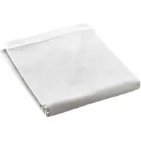 Douceur d'intérieur Drap Plat - - PERCALINE - Percale de Coton 78fils - Blanc