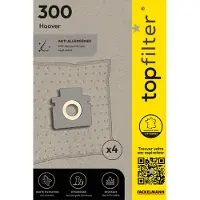 Top Filter Lot de 4 sacs aspirateur Hoover TopFilter Premium