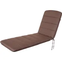 Hobbygarden Coussin d'assise "Amelia" ( 60×113×72 cm ) - 6 cm d'épaisseur | Coussin d'assise, coussin de meubles de jardin, pour chaises ou chaise longue |